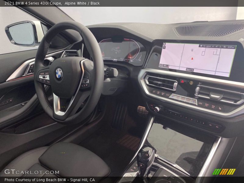 Alpine White / Black 2021 BMW 4 Series 430i Coupe
