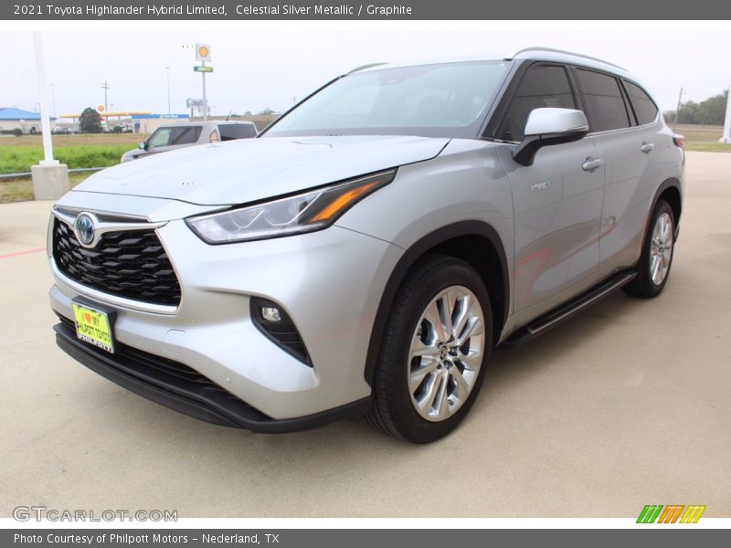 Celestial Silver Metallic / Graphite 2021 Toyota Highlander Hybrid Limited