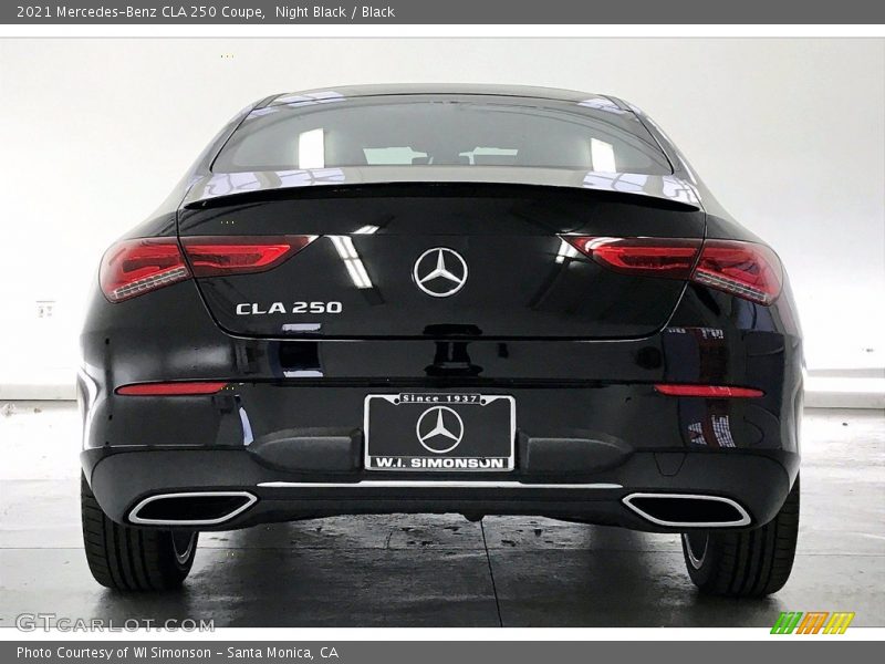 Night Black / Black 2021 Mercedes-Benz CLA 250 Coupe