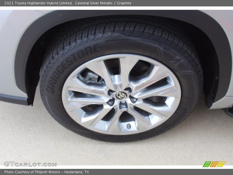 Celestial Silver Metallic / Graphite 2021 Toyota Highlander Hybrid Limited