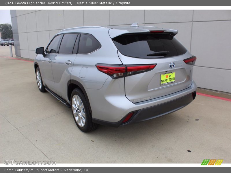 Celestial Silver Metallic / Graphite 2021 Toyota Highlander Hybrid Limited