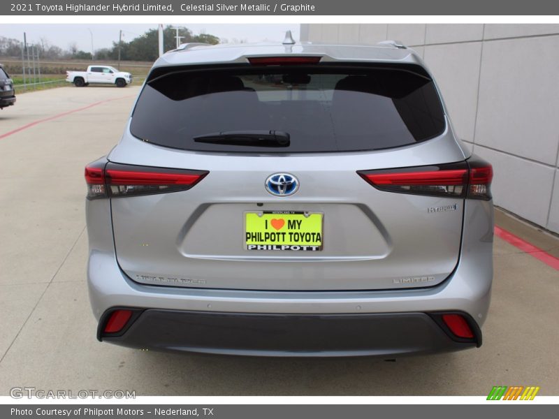Celestial Silver Metallic / Graphite 2021 Toyota Highlander Hybrid Limited