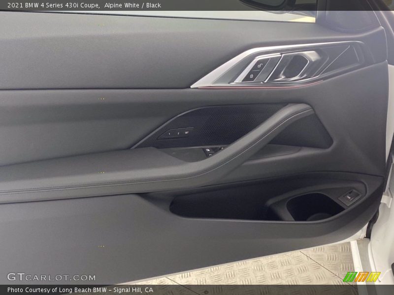 Alpine White / Black 2021 BMW 4 Series 430i Coupe
