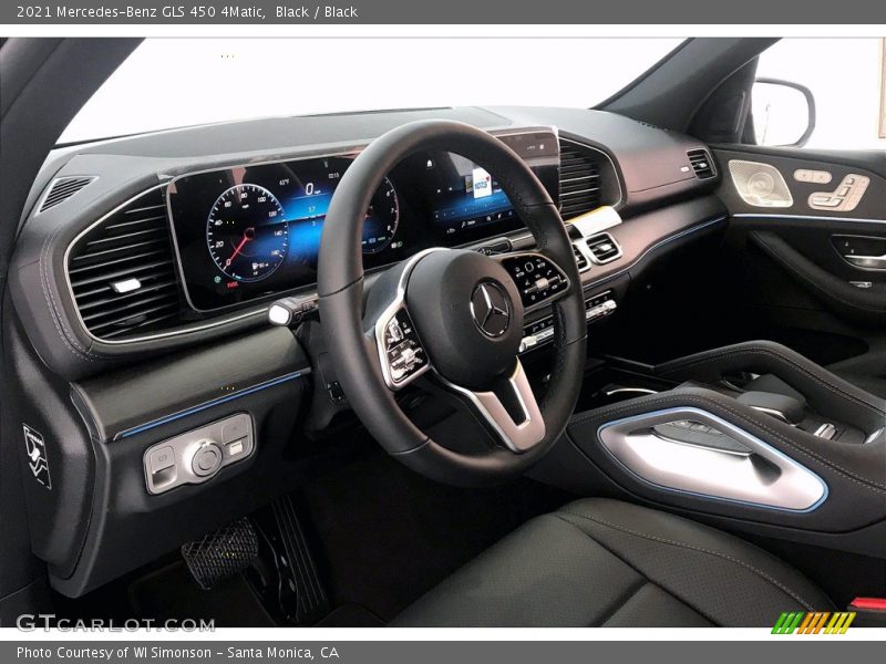 Black / Black 2021 Mercedes-Benz GLS 450 4Matic