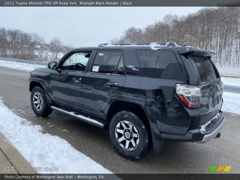 Midnight Black Metallic / Black 2021 Toyota 4Runner TRD Off Road 4x4