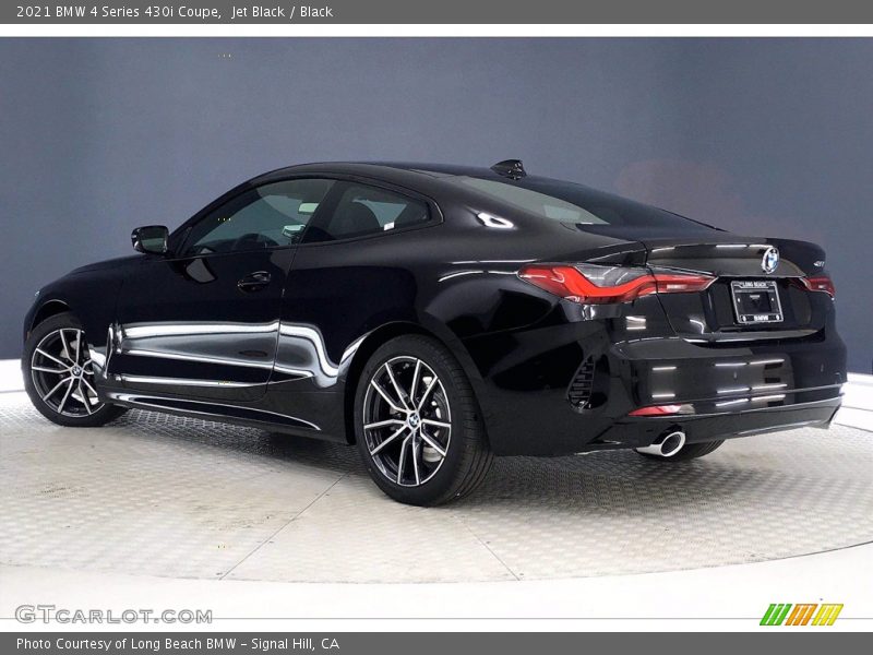 Jet Black / Black 2021 BMW 4 Series 430i Coupe