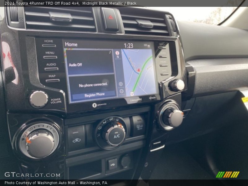 Midnight Black Metallic / Black 2021 Toyota 4Runner TRD Off Road 4x4