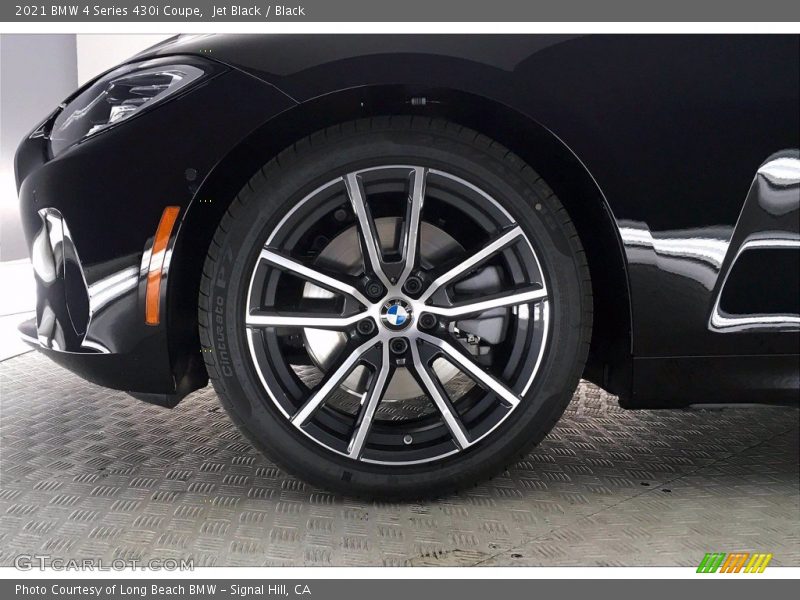 Jet Black / Black 2021 BMW 4 Series 430i Coupe