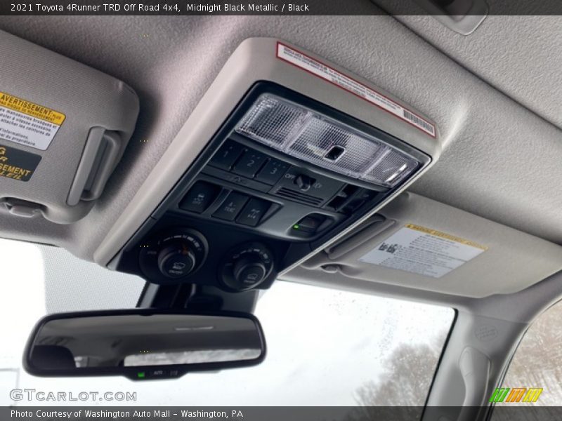 Midnight Black Metallic / Black 2021 Toyota 4Runner TRD Off Road 4x4