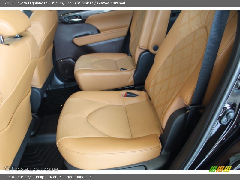 Opulent Amber / Glazed Caramel 2021 Toyota Highlander Platinum