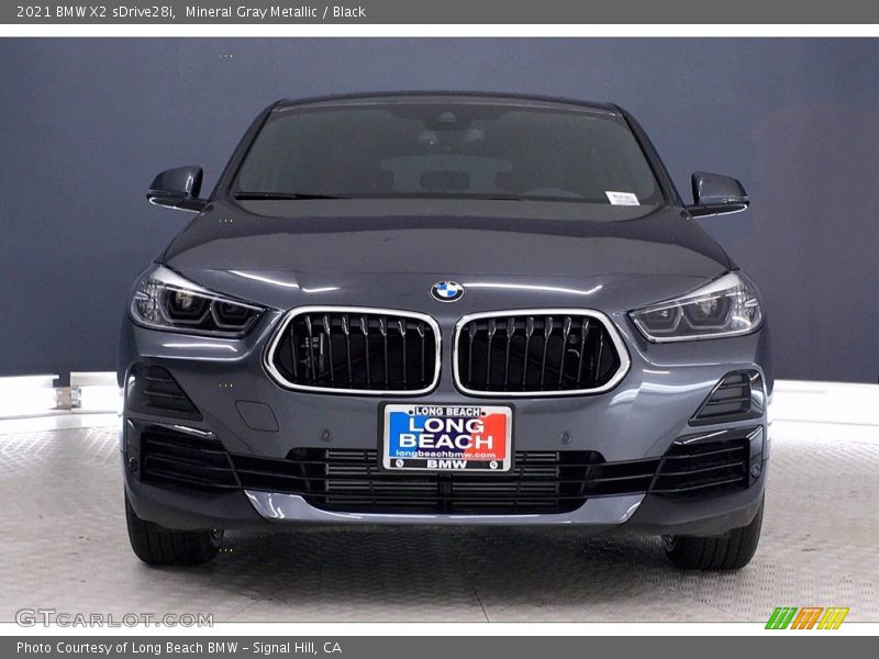 Mineral Gray Metallic / Black 2021 BMW X2 sDrive28i