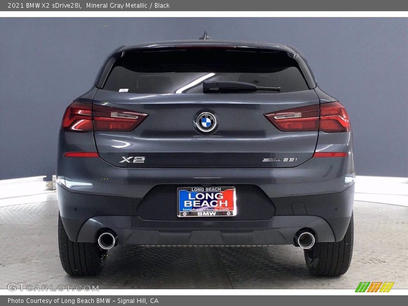 Mineral Gray Metallic / Black 2021 BMW X2 sDrive28i