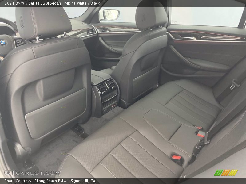 Alpine White / Black 2021 BMW 5 Series 530i Sedan