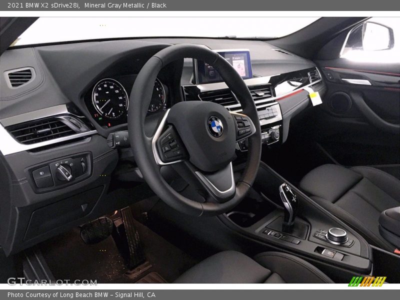Mineral Gray Metallic / Black 2021 BMW X2 sDrive28i