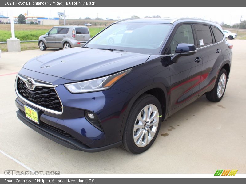 Blueprint / Black 2021 Toyota Highlander Limited