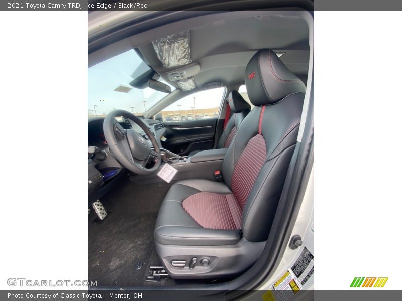  2021 Camry TRD Black/Red Interior