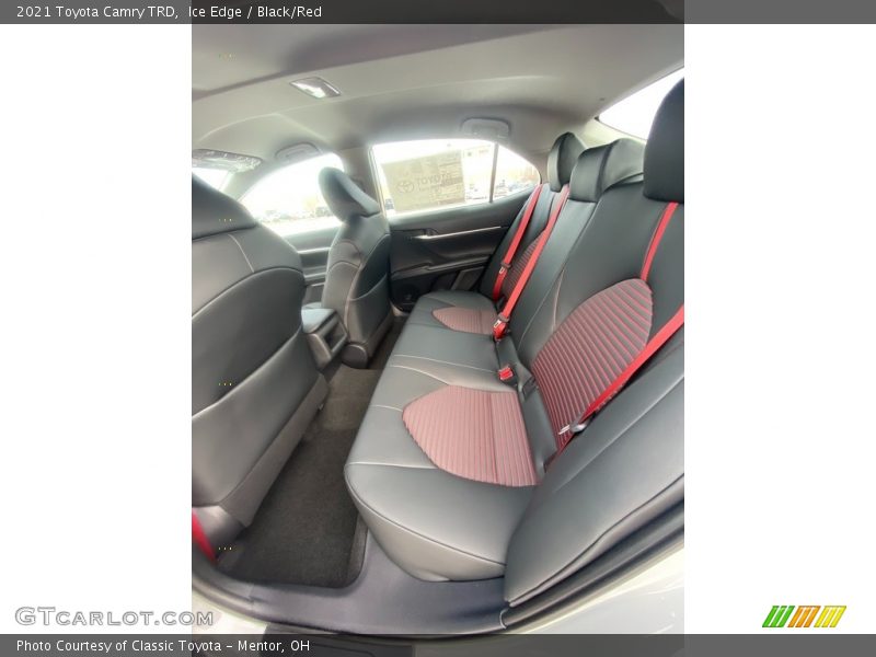 Rear Seat of 2021 Camry TRD