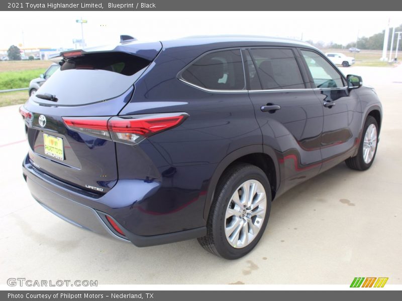 Blueprint / Black 2021 Toyota Highlander Limited