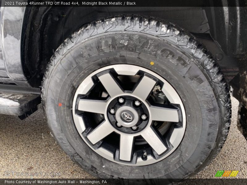 Midnight Black Metallic / Black 2021 Toyota 4Runner TRD Off Road 4x4