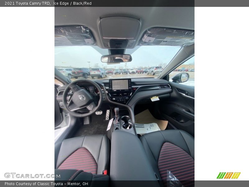 Front Seat of 2021 Camry TRD