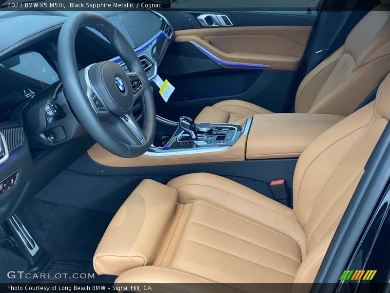  2021 X5 M50i Cognac Interior