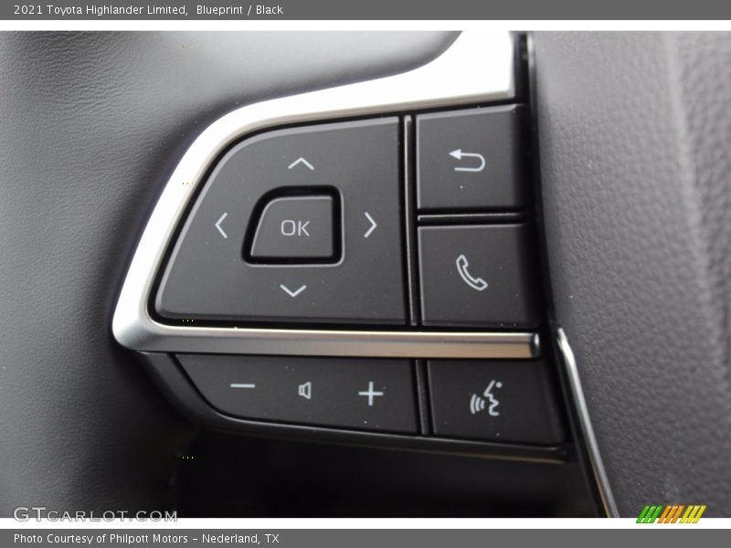 Blueprint / Black 2021 Toyota Highlander Limited