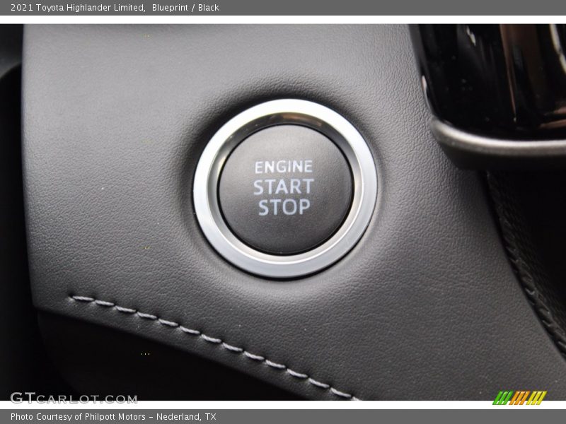 Blueprint / Black 2021 Toyota Highlander Limited