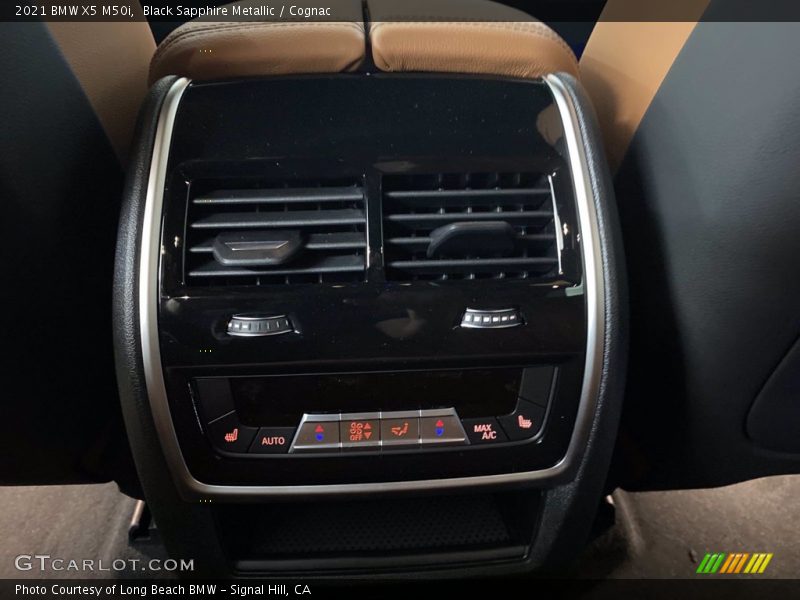 Black Sapphire Metallic / Cognac 2021 BMW X5 M50i
