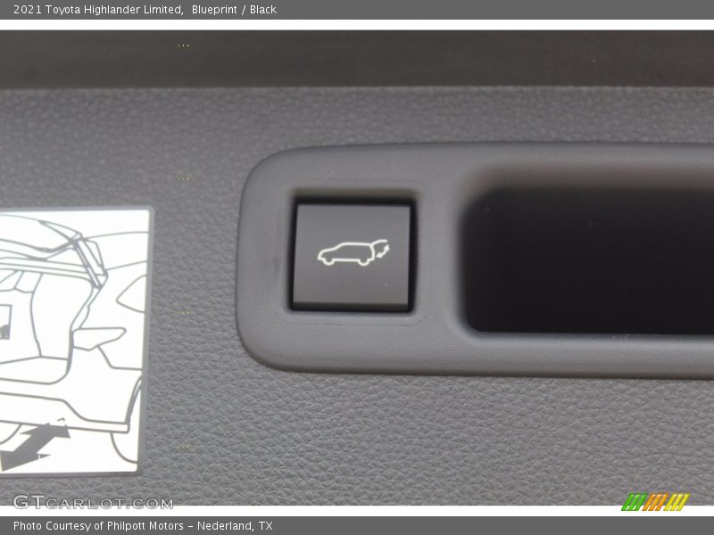 Blueprint / Black 2021 Toyota Highlander Limited