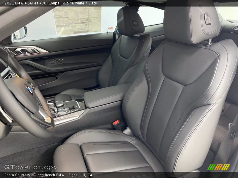 Alpine White / Black 2021 BMW 4 Series 430i Coupe