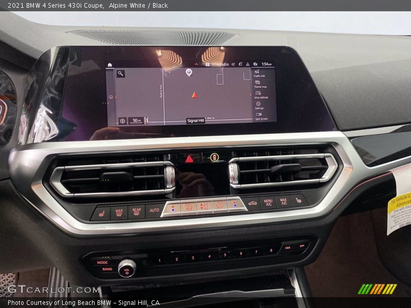 Alpine White / Black 2021 BMW 4 Series 430i Coupe
