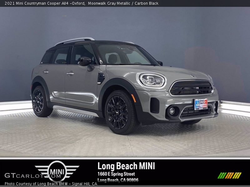 Moonwalk Gray Metallic / Carbon Black 2021 Mini Countryman Cooper All4 -Oxford