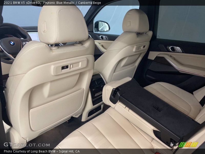 Phytonic Blue Metallic / Canberra Beige 2021 BMW X5 sDrive40i