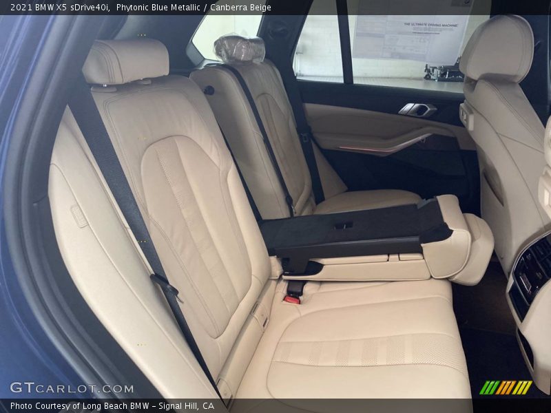 Phytonic Blue Metallic / Canberra Beige 2021 BMW X5 sDrive40i