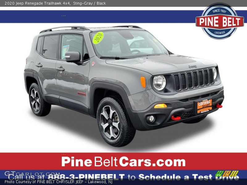 Sting-Gray / Black 2020 Jeep Renegade Trailhawk 4x4
