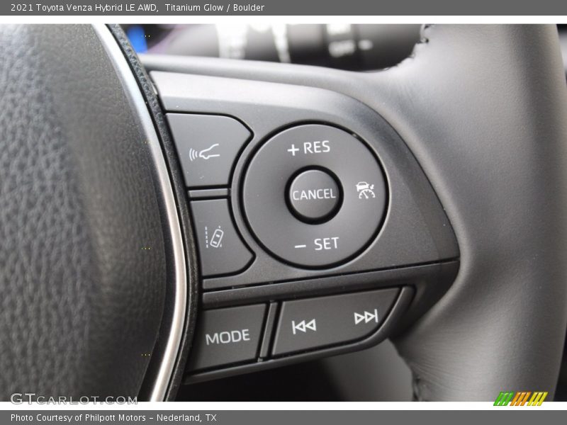 Titanium Glow / Boulder 2021 Toyota Venza Hybrid LE AWD
