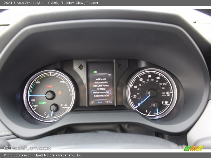 Titanium Glow / Boulder 2021 Toyota Venza Hybrid LE AWD