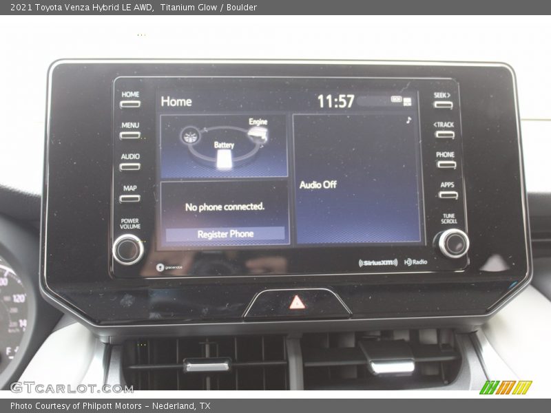 Titanium Glow / Boulder 2021 Toyota Venza Hybrid LE AWD