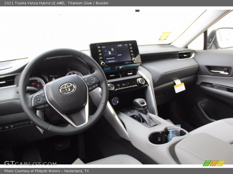 Titanium Glow / Boulder 2021 Toyota Venza Hybrid LE AWD