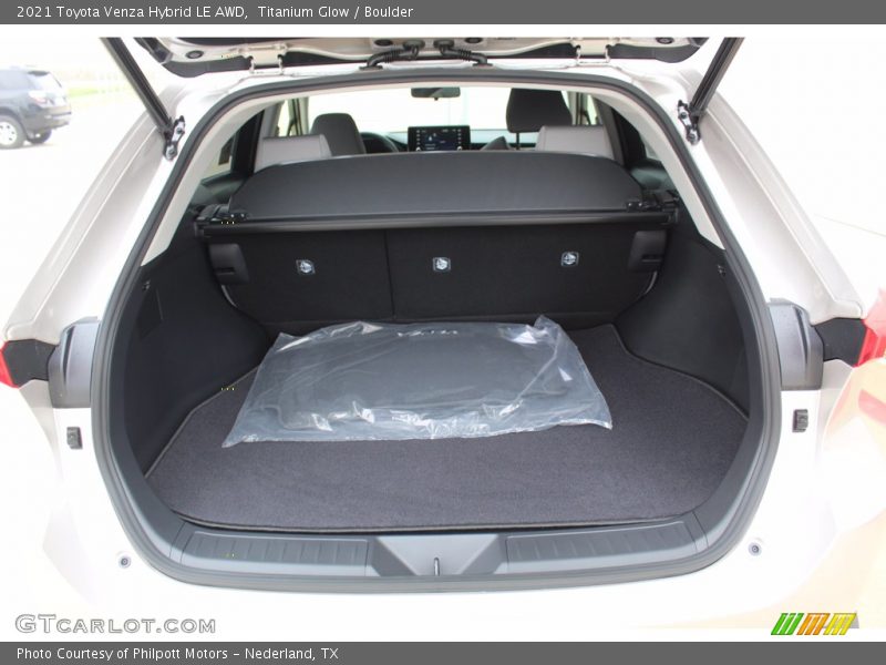 Titanium Glow / Boulder 2021 Toyota Venza Hybrid LE AWD