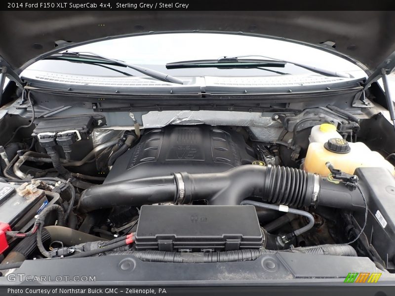Sterling Grey / Steel Grey 2014 Ford F150 XLT SuperCab 4x4