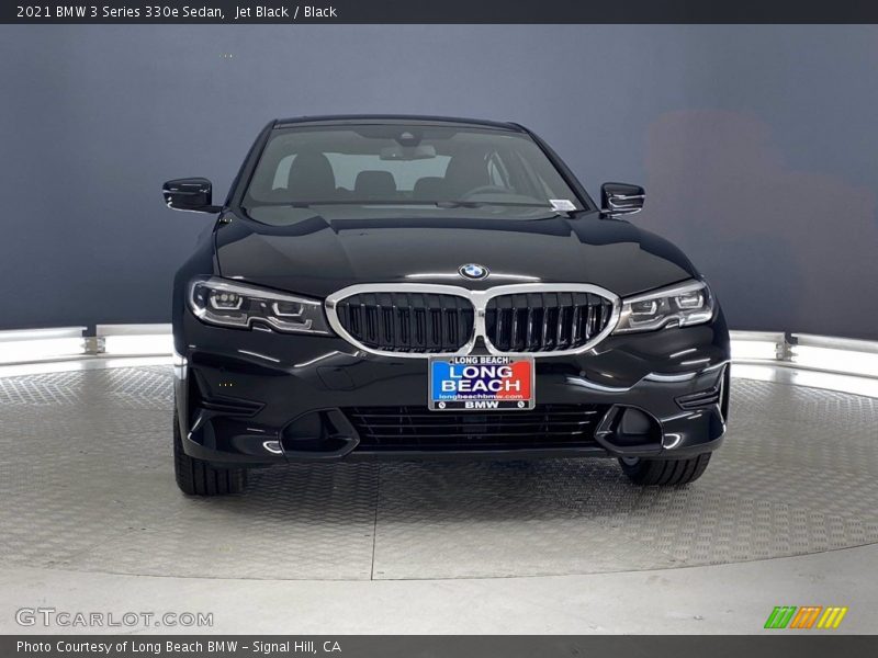 Jet Black / Black 2021 BMW 3 Series 330e Sedan