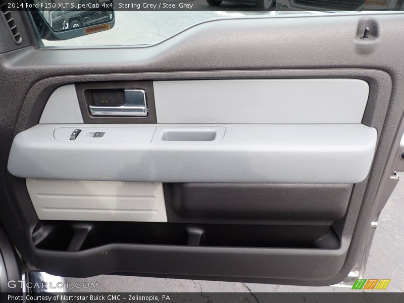 Sterling Grey / Steel Grey 2014 Ford F150 XLT SuperCab 4x4