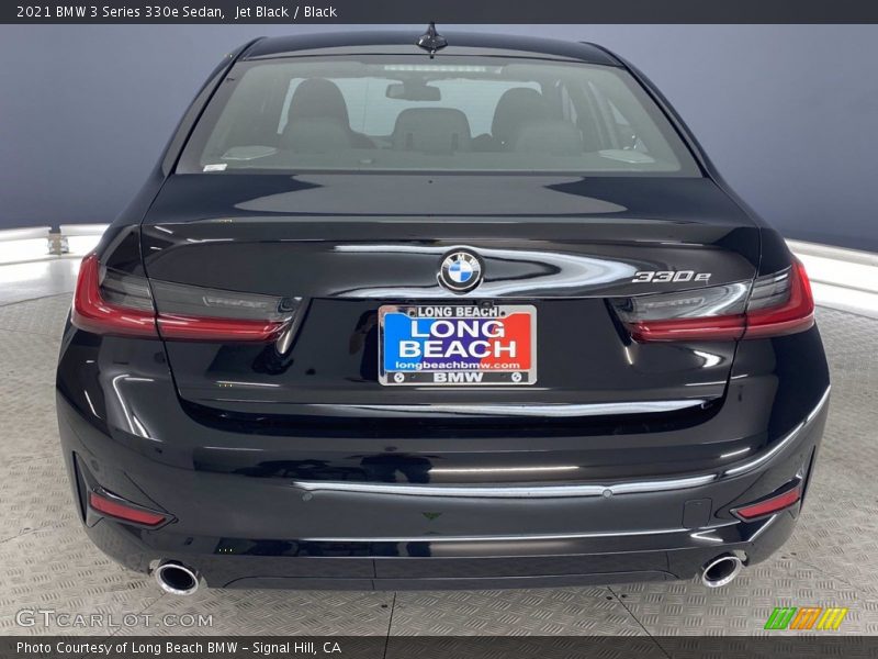 Jet Black / Black 2021 BMW 3 Series 330e Sedan