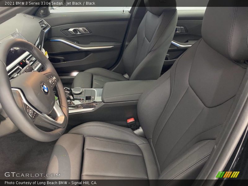 Jet Black / Black 2021 BMW 3 Series 330e Sedan