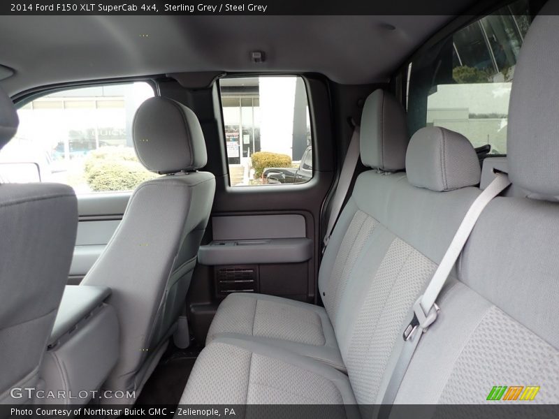 Sterling Grey / Steel Grey 2014 Ford F150 XLT SuperCab 4x4