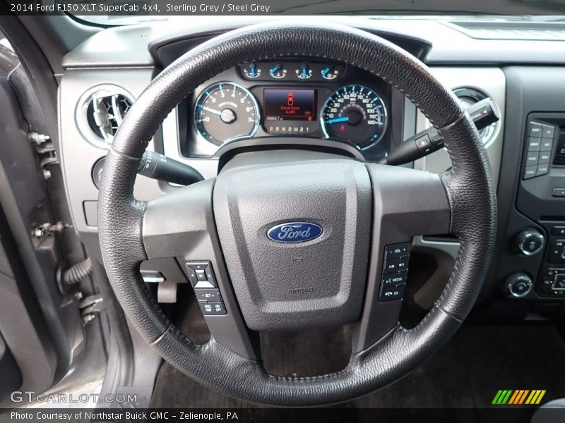 Sterling Grey / Steel Grey 2014 Ford F150 XLT SuperCab 4x4
