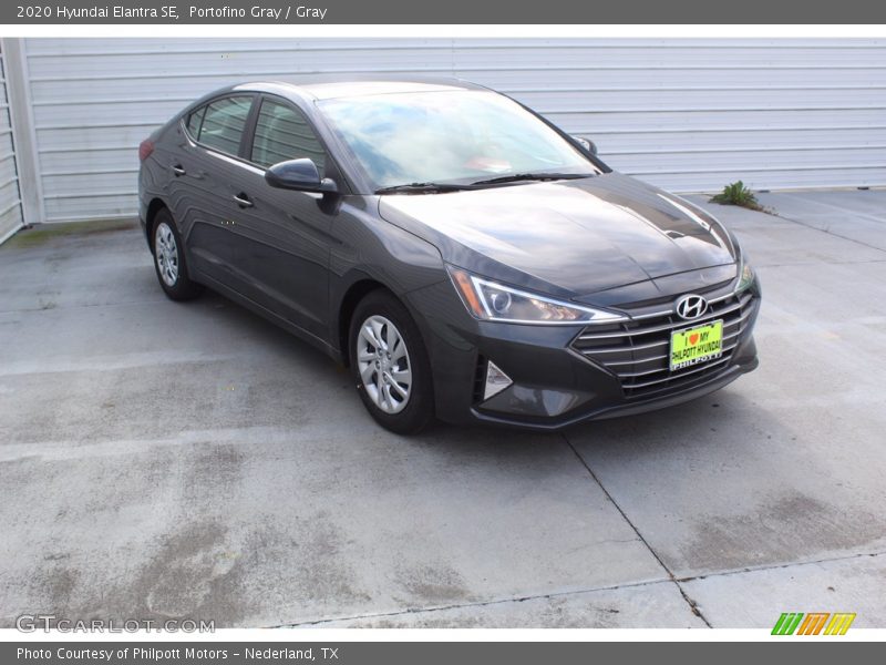 Portofino Gray / Gray 2020 Hyundai Elantra SE