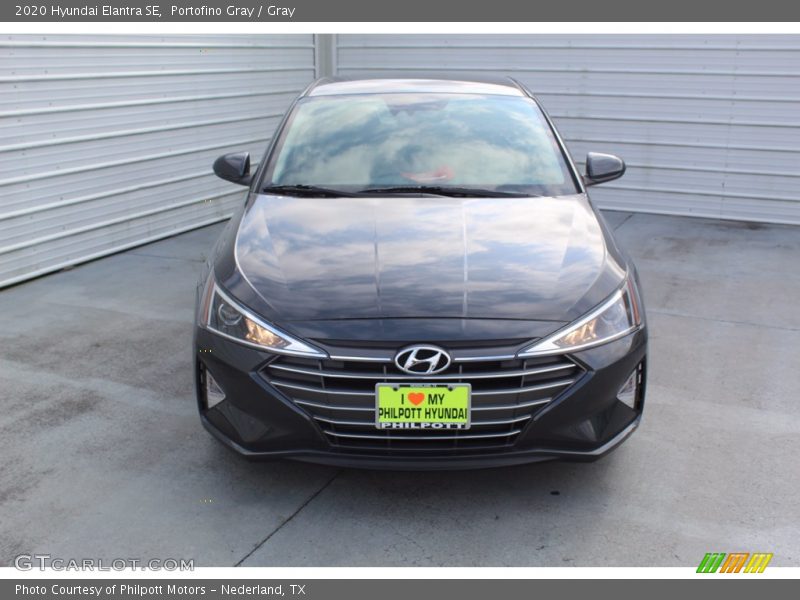 Portofino Gray / Gray 2020 Hyundai Elantra SE