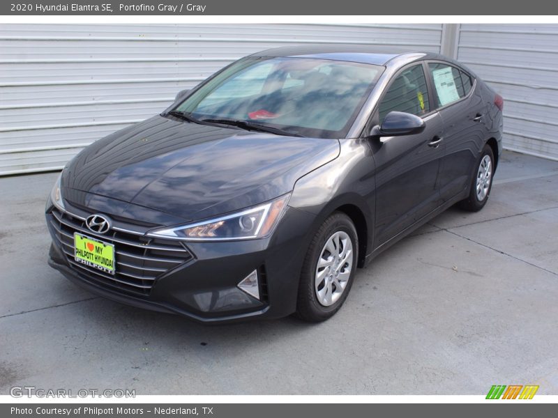 Portofino Gray / Gray 2020 Hyundai Elantra SE